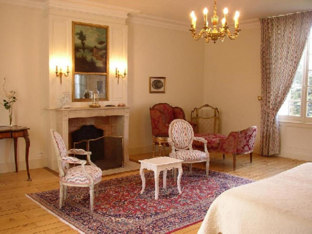 Appartement du Château du Grand Bouchet Ballan-Miré Chambre photo